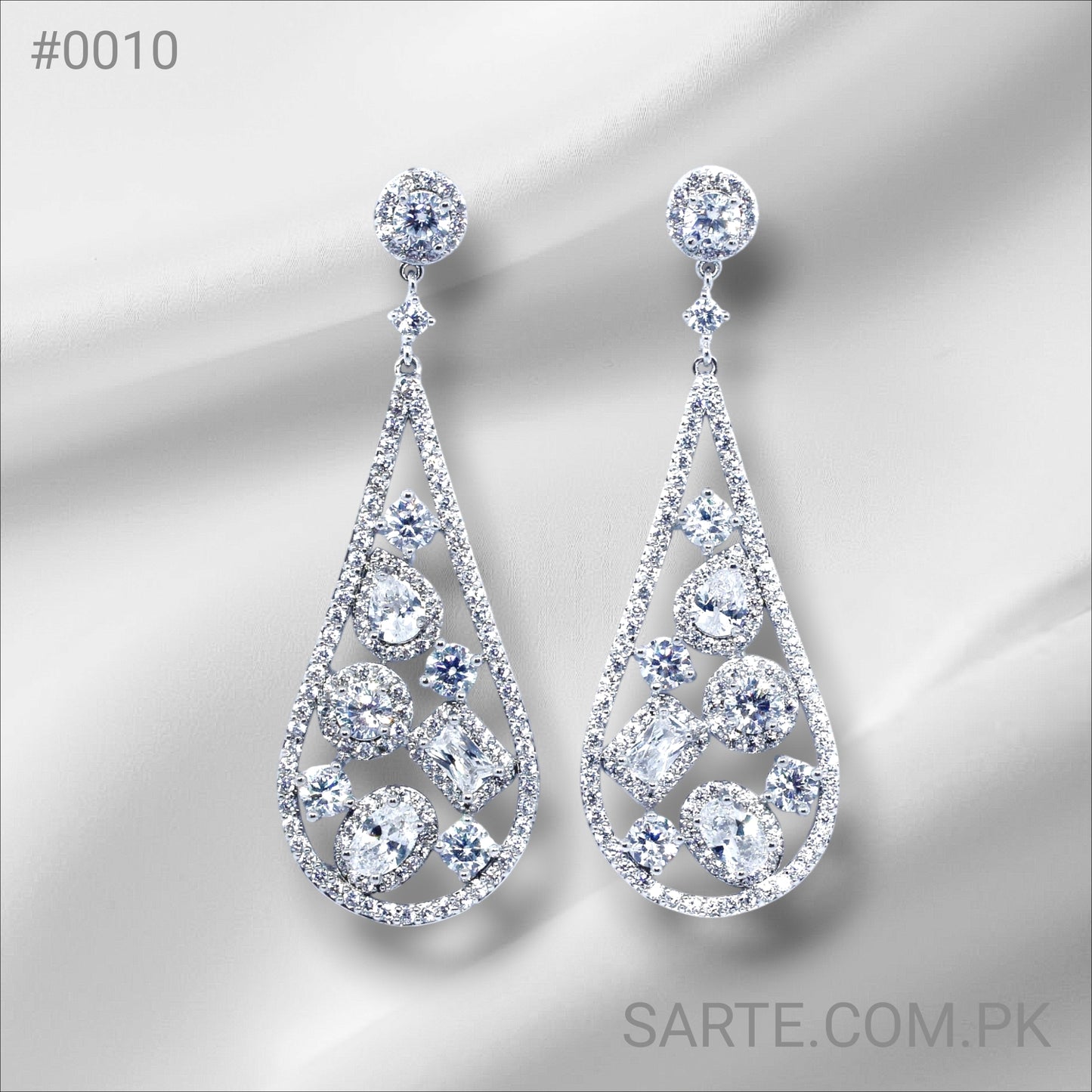 Apatite Chandelier Drop Earrings