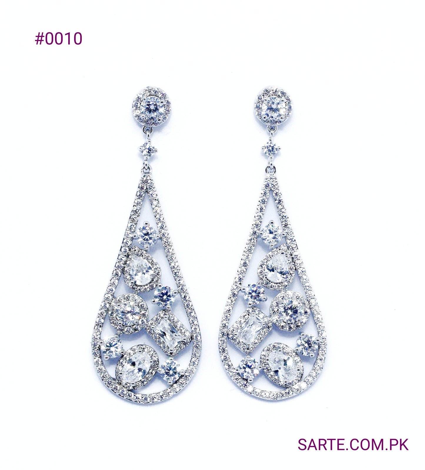 Apatite Chandelier Drop Earrings