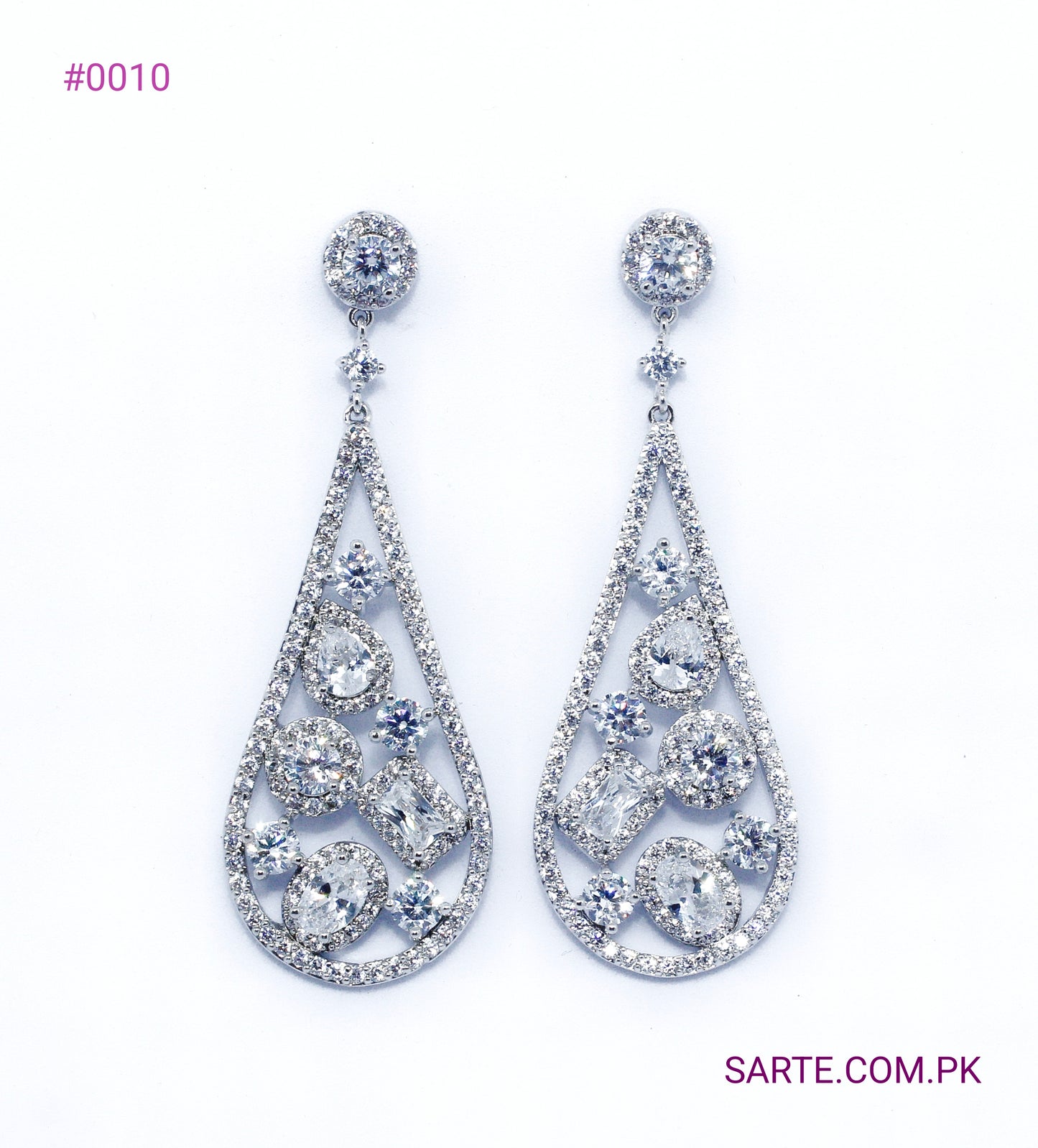 Apatite Chandelier Drop Earrings