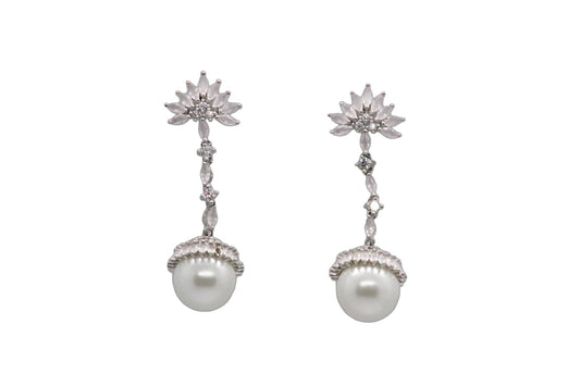 Earing cap on pearl zc