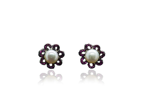 Earing  Tops Pearls zc