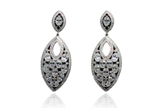 Earing Almond Zc slv